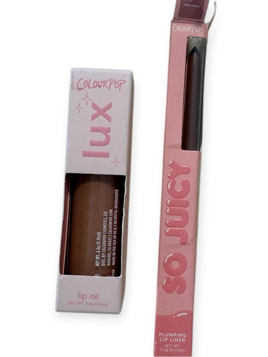 Colourpop Other - Bundle of Colourpop Lux Lip Oil & So Juicy Plumping Lip Liner